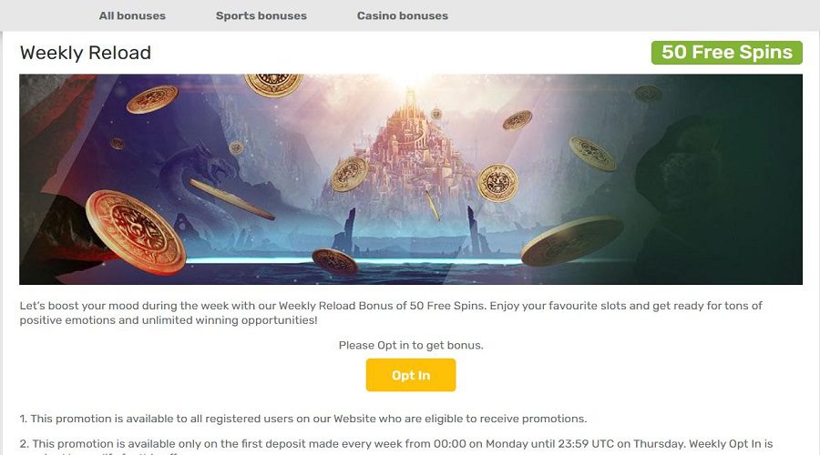Bonus Campobet Casino