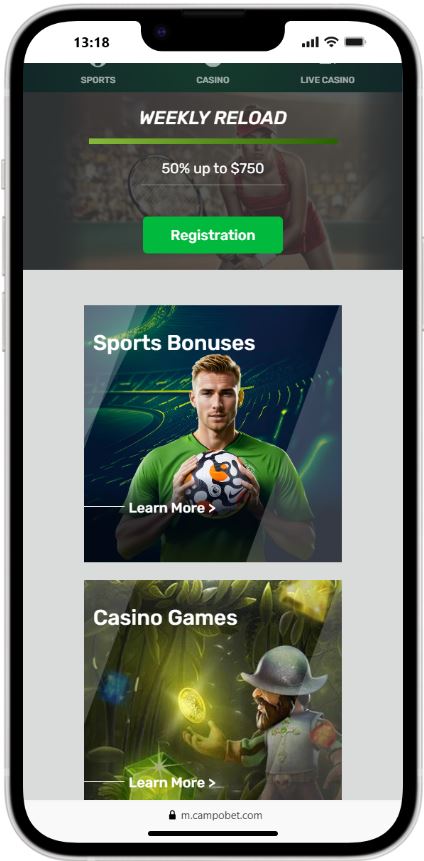 Casino mobile Campobet