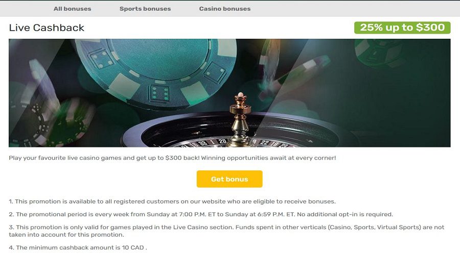 Bonus Campobet Casino