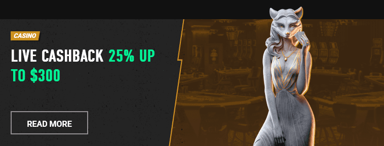 betinia live cashback