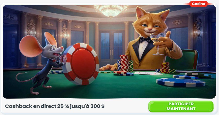 Cashback live de Cazimbo Casino