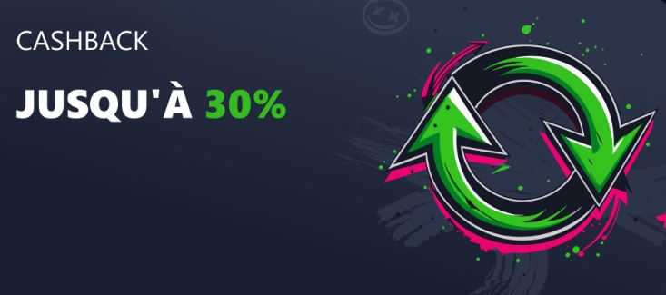 Offre promotionnelle de cashback sur Bets.io Casino