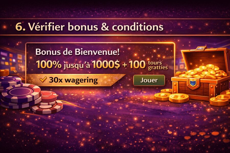 dépôt d’argent casino Canada