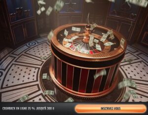 Offre promotionnelle de cashback sur Gransino Casino