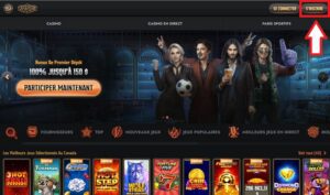 Comment s'inscrire sur Gransino Casino: étape 1 du tutoriel