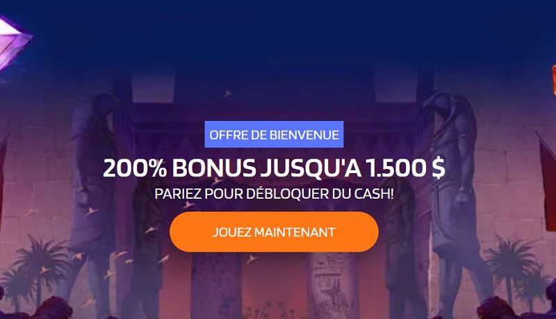Bonus sur de bienvenue sur QuickSlot Casino