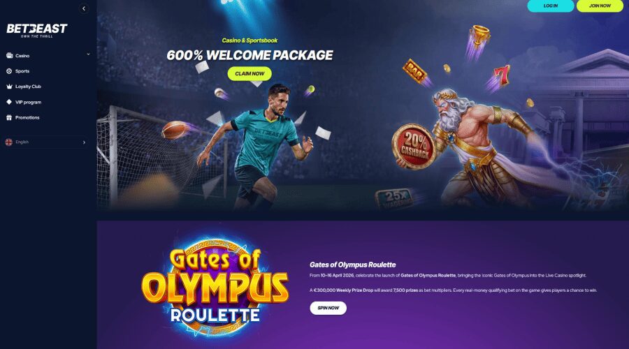 betbeast casino english