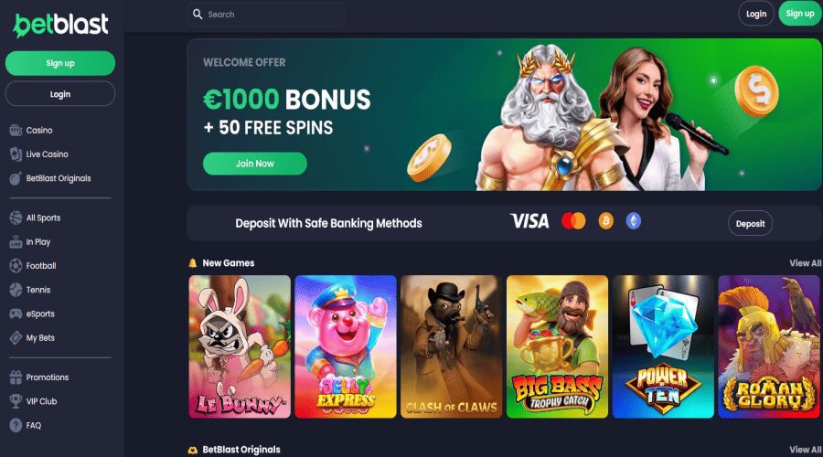 betblast casino online