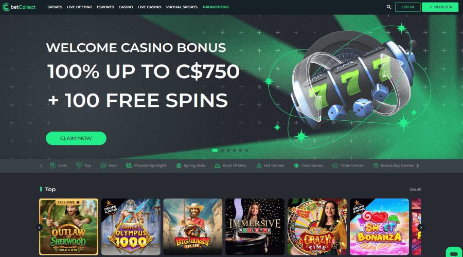 betcollect casino english