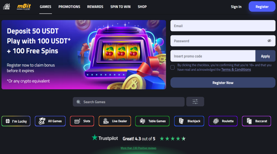 mbit casino online