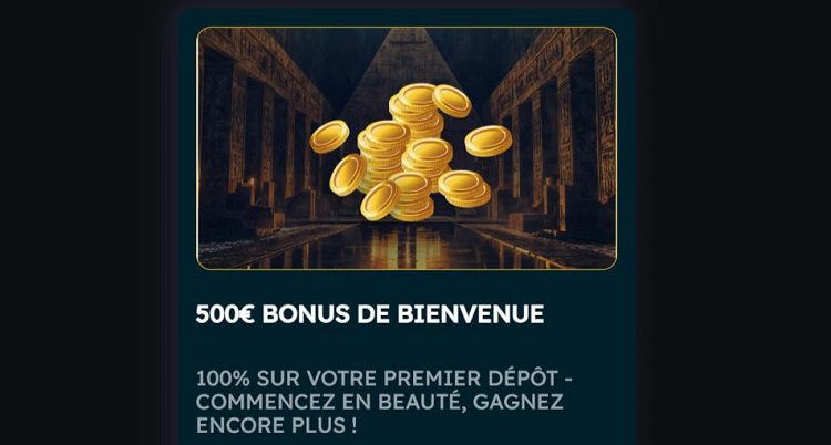 Bonus sur de bienvenue sur Amon Casino
