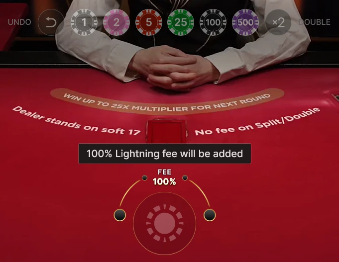 blackjack mise min & max