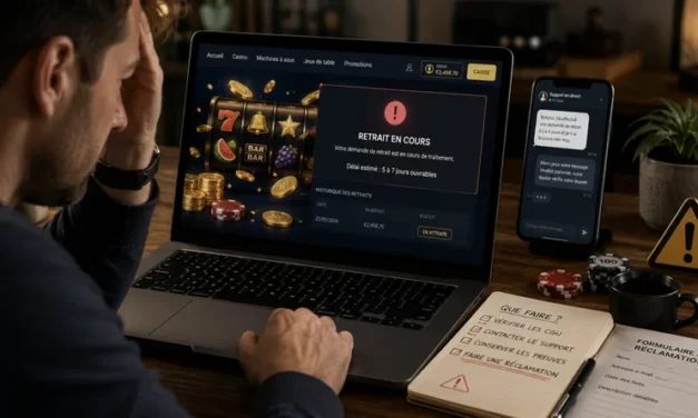 Que faire quand un casino en ligne ne paie pas les gains ?