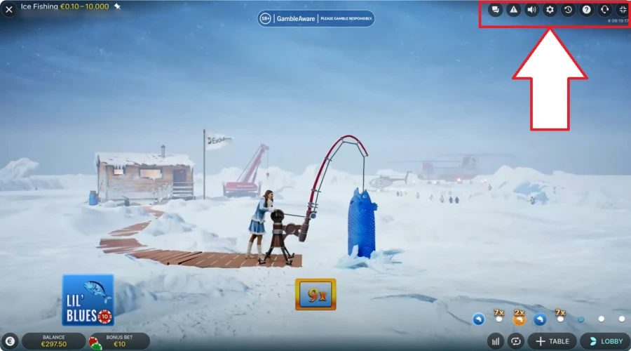 ice fishing etape 8 Utiliser les outils pratiques