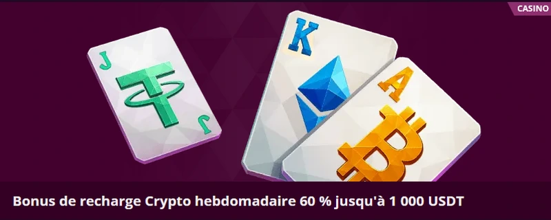 malina casino bonus recharge crypto