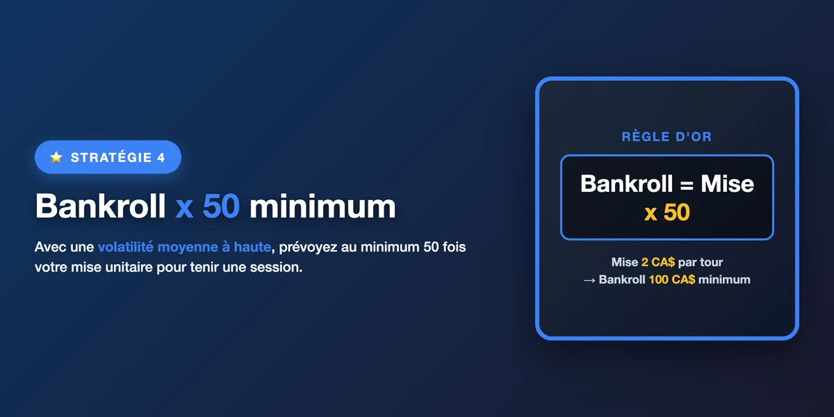 Stratégie 4 : exploiter les multiplicateurs aléatoires en augmentant ponctuellement la mise
