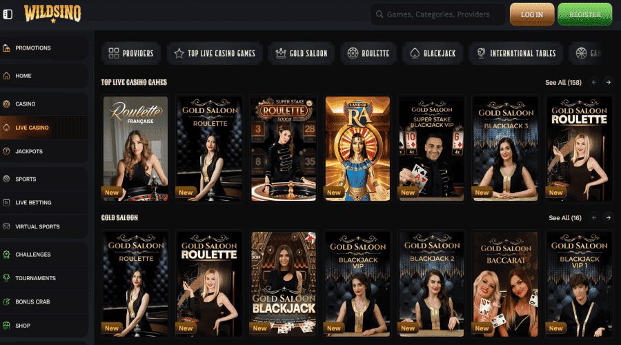 Wildsino casino en ligne au Canada